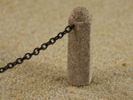 Miniaturbeton 02-063-0xx Graniet Paaltjes met ketting, Startset
