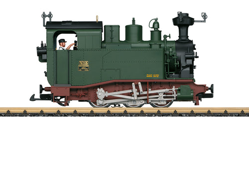 Newly delivered: LGB 20981 Saxon steam locomotive IK 3!