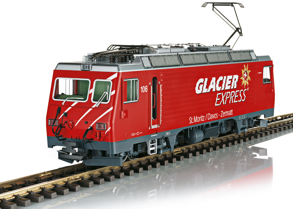 Nieuw uitgeleverd: LGB 23101, HGe 4/4II Glacier Express