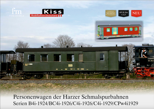 Pre-order Kiss DR/HSB passenger cars with a discount!