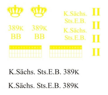 Tröger 219030 K.Sächs.Sts.E.B 273K