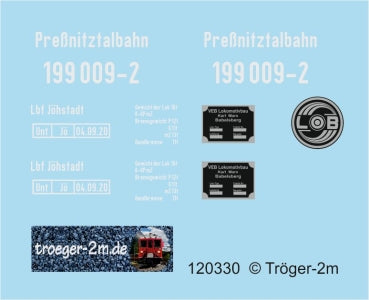 Tröger 120330 Preßnitztalbahn 199 009-2