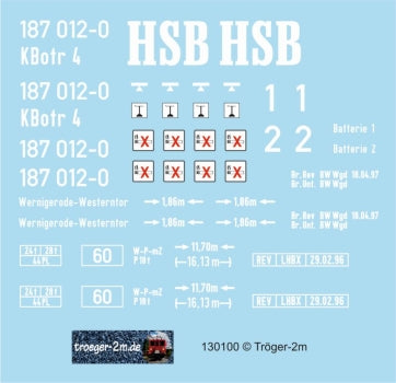 Tröger 130100 HSB 187 012-4