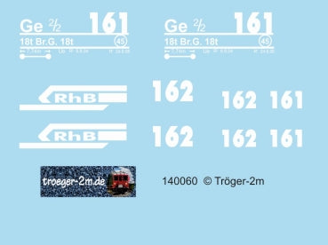 Tröger 140060 RhB Ge 2/2 161 of 162