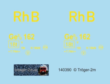 Tröger 140390 RhB Ge 2/2 162