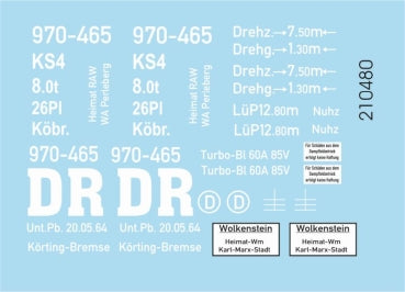 Tröger 210480 DR 970-465 Cabrio