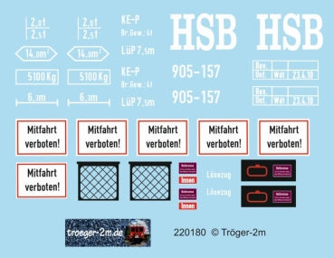 Tröger 220180 HSB 905-157