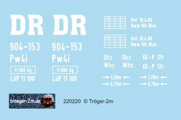 Tröger 220220 DR/HSB 904-153