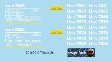 Tröger 311090 RhB Lb-v 7863 e.a.