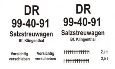 Tröger 410110 DR Strooiwagen