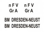 Tröger 410140 Rottenfahrzeug/SKL Radeburg, Blauw