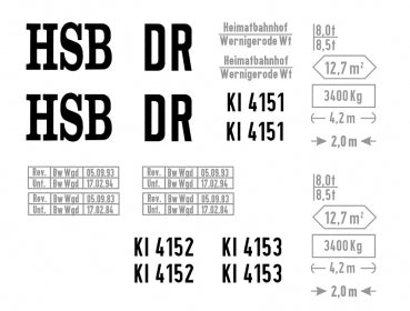 Tröger 410230 DR/HSB Rottenfahrzeug/SKL Radeburg Bijwagen