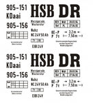 Tröger 220020 DR/HSB 905-151