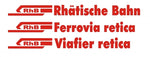 Tröger 510280 RhB Logo met tekst