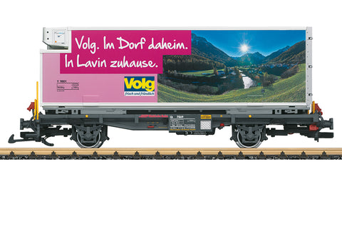 LGB 46896 RhB Lb Containerwagen Volg