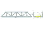 Bloxxs SB-1 Stalen Brug, 55cm