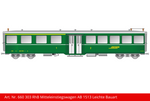 Kiss Schweiz 660 303 RhB MEW Leichte Bauart AB1513