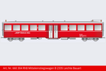 Kiss Schweiz 660 304 RhB MEW Leichte Bauart B2335