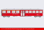 Kiss Schweiz 660 306 RhB MEW Leichte Bauart AB1518