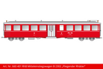 Kiss Schweiz 660 401 RhB MEW Fliegende Rhätier B2302