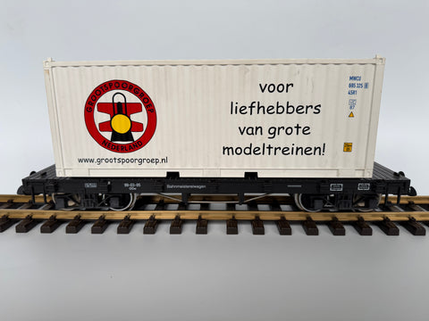 Gebruikt: LGB 4069 Containerwagen GSG