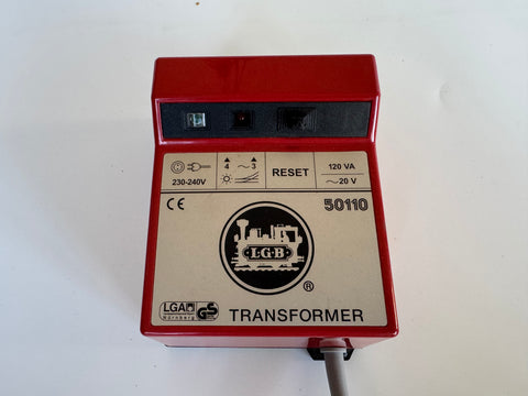 Gebruikt: LGB 50110 Transformator 5A