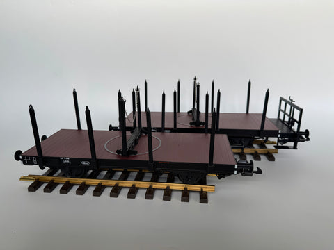 Gebruikt: Piko 37780 DR Schamelwagens