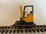 Gebruikt: LGB 40510 Smalspoor Heftruck Wagen