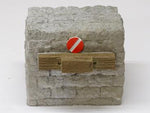 Miniaturbeton 02-136-012 Stootblok Natuursteen Zwitsers