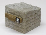 Miniaturbeton 02-136-011 Stootblok Natuursteen Smalspoor