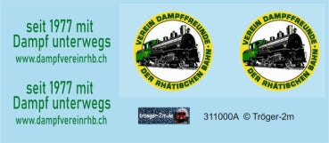 Tröger 311000A RhB K 5563 Verein Dampffreunde Rhätische Bahn, Enkel Schuifdeur