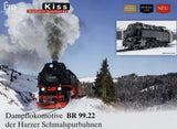 Kiss/FineModels 600 306, 99 222 Bw Wernigerode HSB-2012 Zentralverschluß