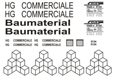 Tröger 350060 RhB Haik-v 5134 HG Commerciale Baumaterial