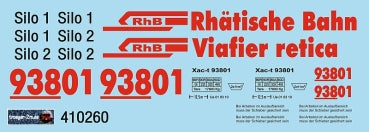 Tröger 410260 RhB Xac 93801, Ballastwagen
