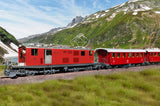 Kiss Schweiz 660106 FO Platformwagen set van 1 personenwagen en 1 bagagewagen